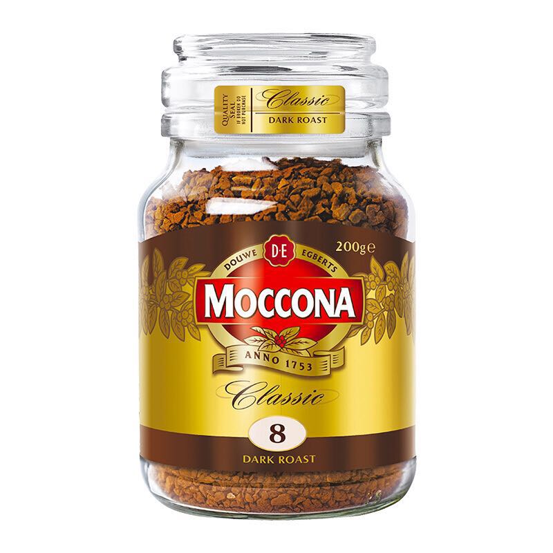 Moccona 摩可纳 经典8号 冻干速溶咖啡粉 400g 121.55元（需用券）
