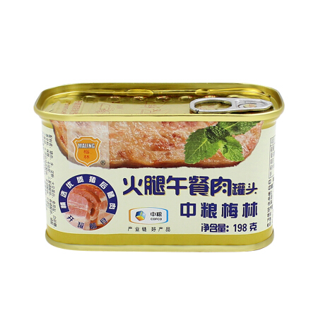 MALING 梅林 B2 火腿午餐肉罐头 198g 14.8元