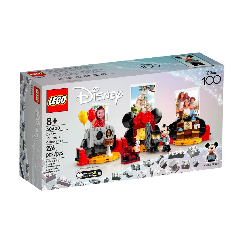 百亿补贴：LEGO 乐高 40600 迪士尼百年庆典拼插积木 205元