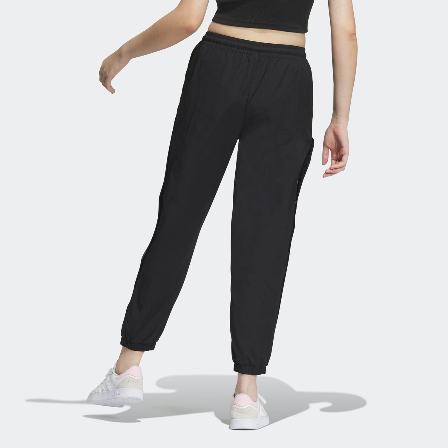 adidas 阿迪达斯 官方正品neo夏季新款梭织女子运动束脚长裤IA6752 244元（需用