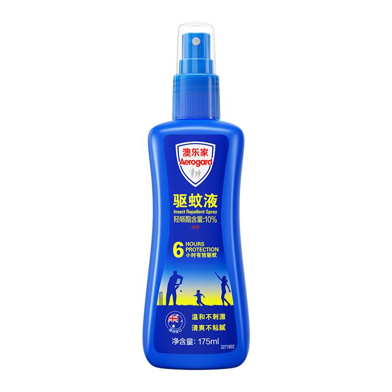 Aerogard 澳乐家 驱蚊液驱蚊喷雾175ml 59.9元