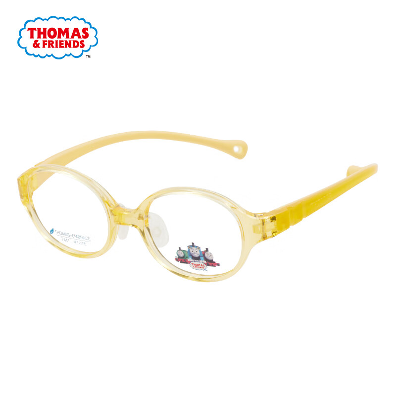 托马斯&朋友眼镜框儿童近视眼镜架TMS-TA41 Y1+豪雅新乐学1.59镜片 1835元（需用