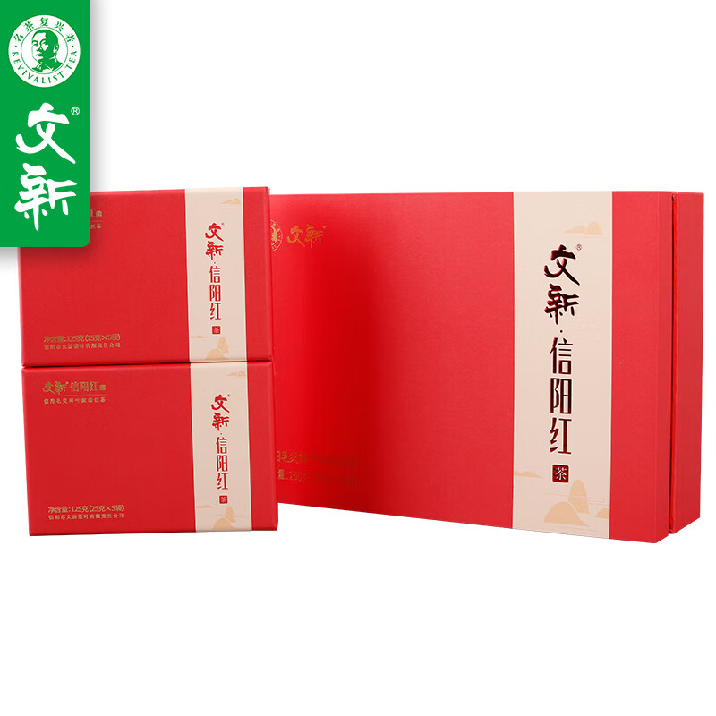 WenXin Tea 文新 茶叶红茶信阳一级正宗工夫红茶蜜香型礼盒装250g 285元（需用