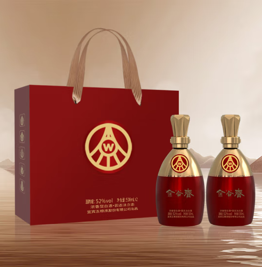 双沟 五粮液股份出品 52度 500mL 2瓶 礼盒装 172.01元（需用券）