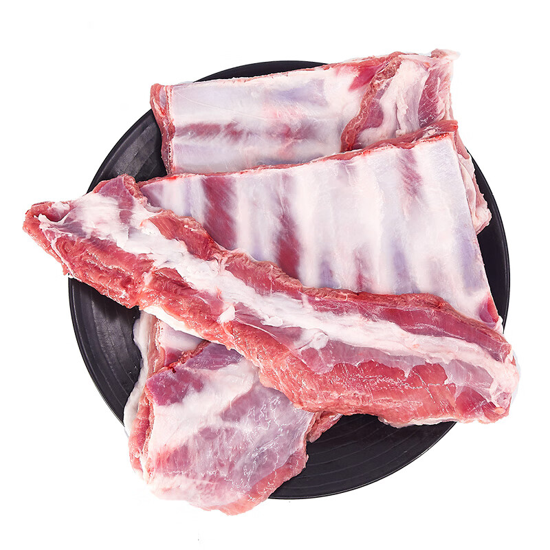 PLUS会员：草原宏宝 羔羊羊排（偏瘦） 净重2斤/袋 烧烤食材 地标认证 41.62元