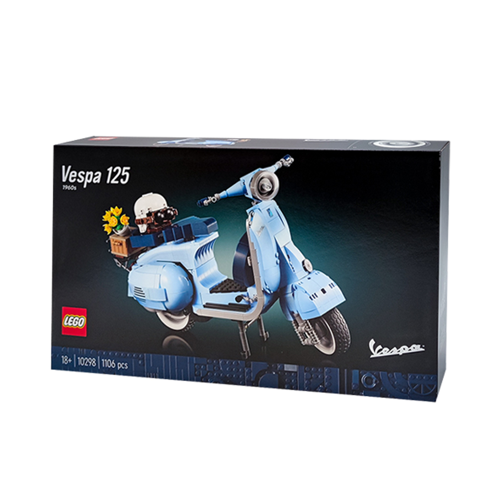 LEGO 乐高 【自营】【潮玩社】LEGO乐高1960s踏板摩托车Vespa125 10298 398.05元包邮