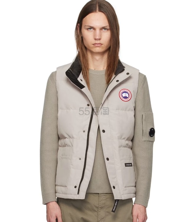 Canada Goose 卡其色 Freestyle 马甲