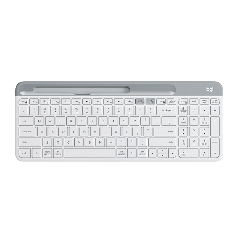 限地区:罗技 K580 键盘 蓝牙无线办公便携超薄笔记本平板键盘 芍药白 179.1元(