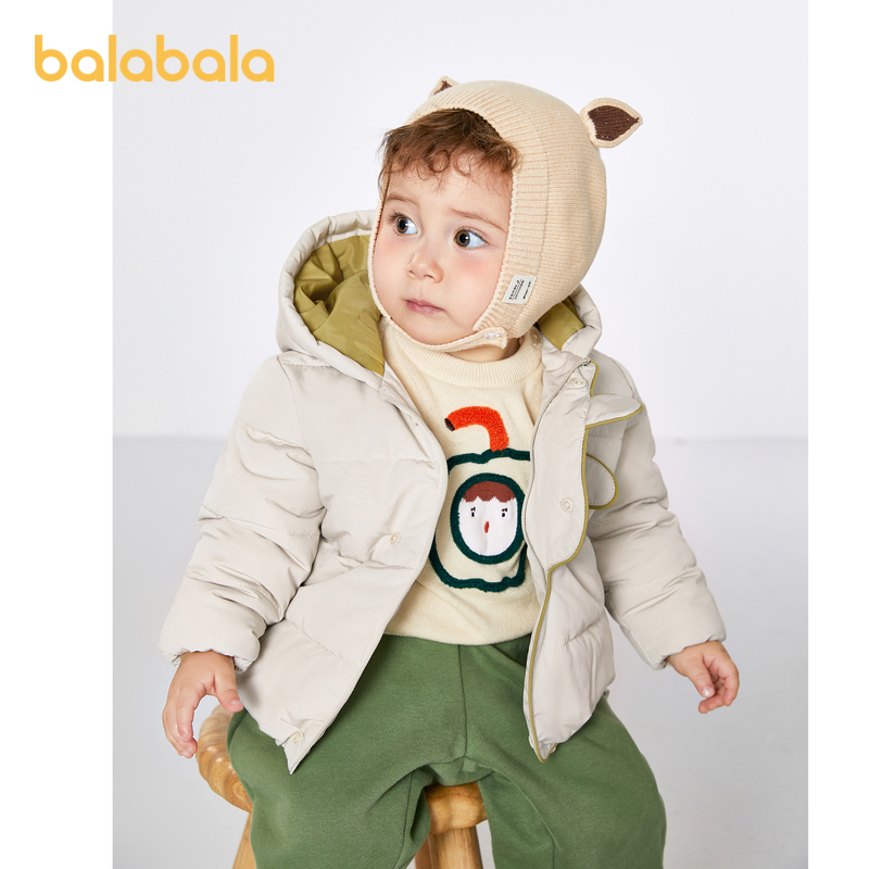 88VIP：巴拉巴拉 儿童加厚可爱造型棉服 90.16元（需用券）