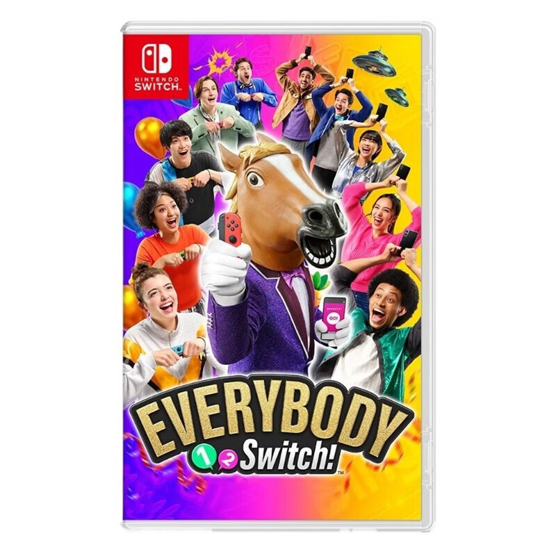 Nintendo 任天堂 海外版 NS游戏卡带《Everybody 1-2》 98元包邮（需用券）