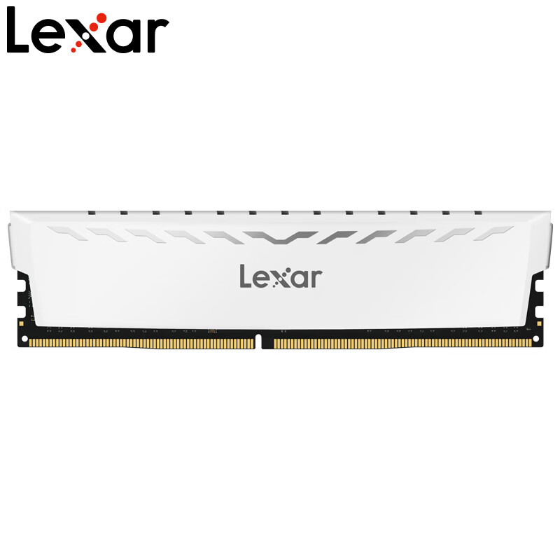 PLUS会员：Lexar 雷克沙 DDR4 3600 台式机内存条 Thor雷神铠 皓月白 32GB套装 446.71