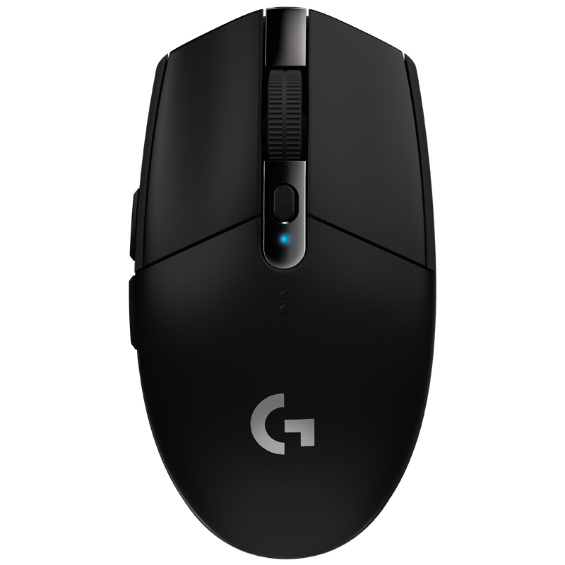 plus会员：罗技（G）G304 LIGHTSPEED无线鼠标 游戏鼠标 轻质便携 鼠标宏 黑色 182
