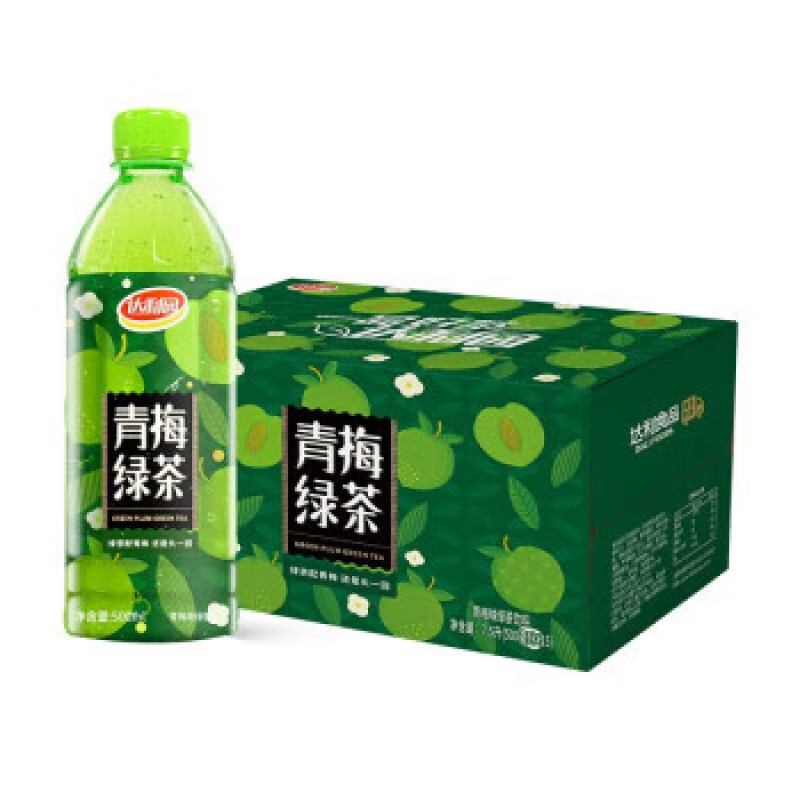 达利园 青梅绿茶饮料 500ml*15瓶 24元（需用券）