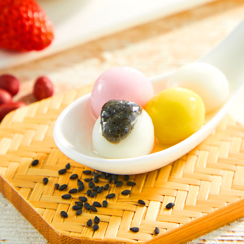 思念 三合一 迷你彩色汤圆 小小汤圆组合装300g 4.99元 - 线报酷