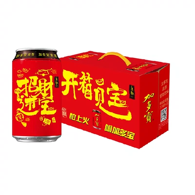 88VIP：加多宝 凉茶礼盒装 310ml×12罐 20.02元包邮+648淘金币