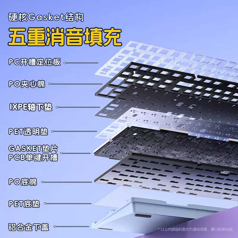 LEOBOG Gasket结构 机械键盘 220元 - 清风线报