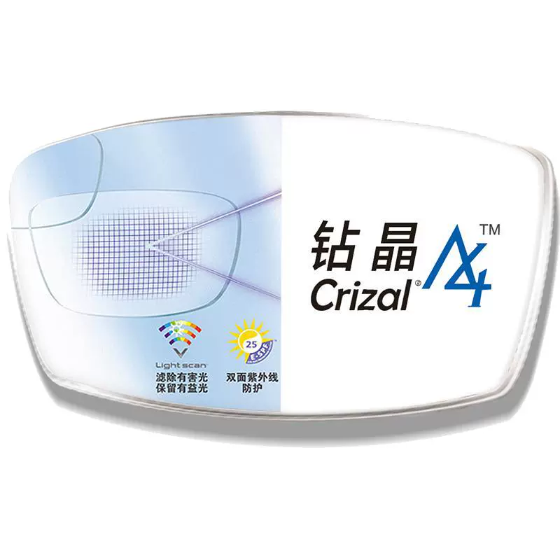 essilor 依视路 睛智荧动系列 1.67折射率 非球面镜片 ￥158.8