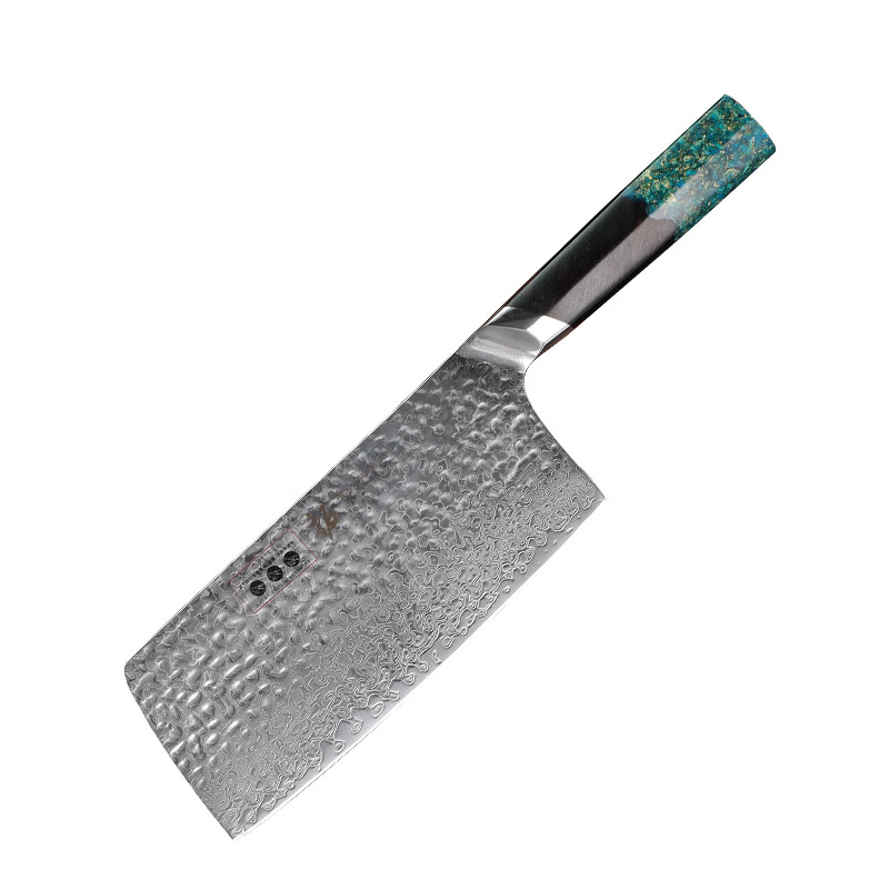 tuoknife 拓 青龙系列 大马士革钢厨师刀 7寸 519元包邮（双重优惠）