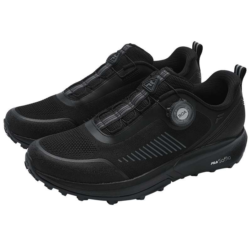 FILA BOA 山猫 3+ 男鞋 越野跑步鞋 低帮透气耐磨户外鞋 442元