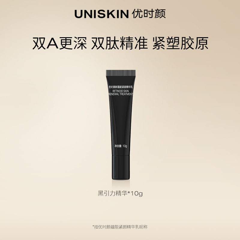 UNISKIN 优时颜 黑引力精华 A醇抗皱精华淡纹 14.9元