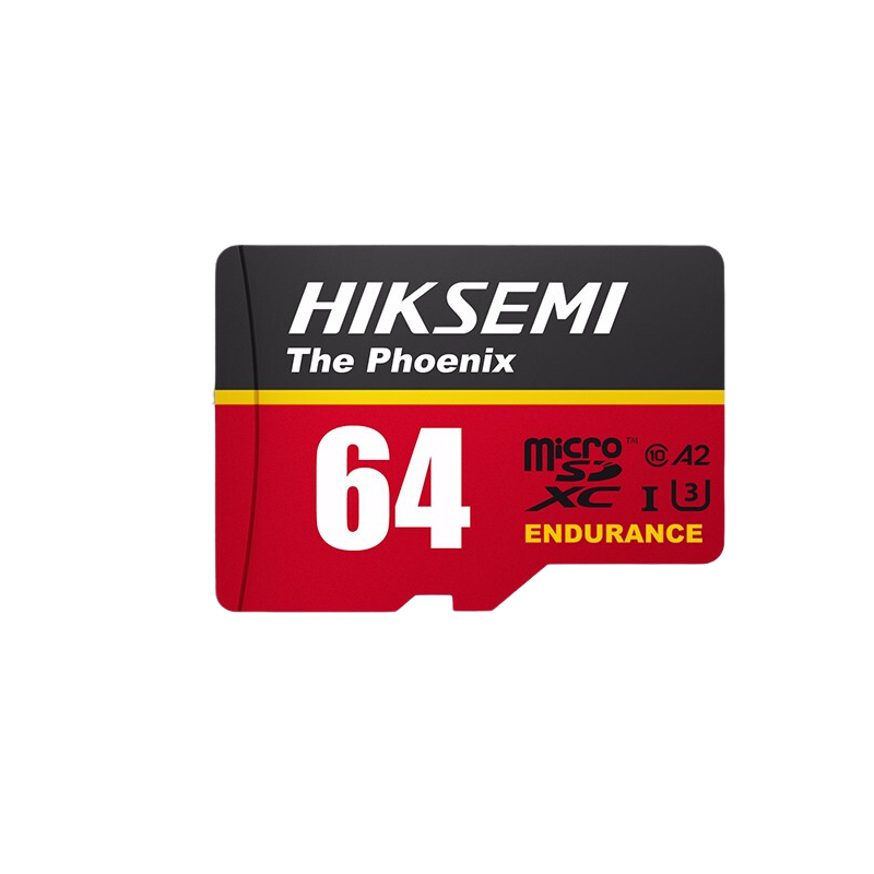 海康威视 凤凰闪速红卡 Micro-SD存储卡 64GB（UHS-1、V30、U3、A2） 69.9元