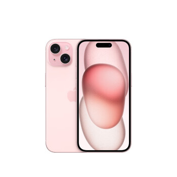 Apple 苹果 iPhone 15 (A3092) 128GB 粉色 支持移动联通电信5G 双卡双待手机 ￥4858
