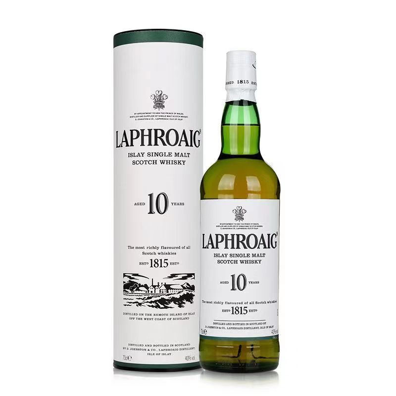 LAPHROAIG 拉弗格 10年 单一麦芽 苏格兰威士忌 700ml 礼盒 243.04元