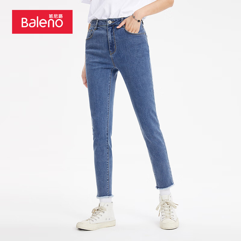 Baleno 班尼路 女士牛仔裤 002D 49.9元