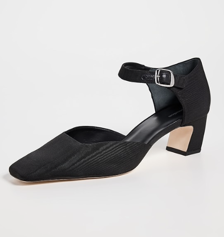 Reformation 黑色玛丽珍鞋 6折 $166.8（约3034.08元）