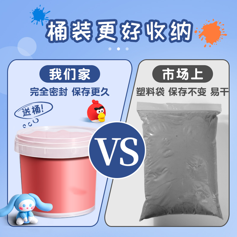 名卓 超轻粘土 白色 500g 1.76元