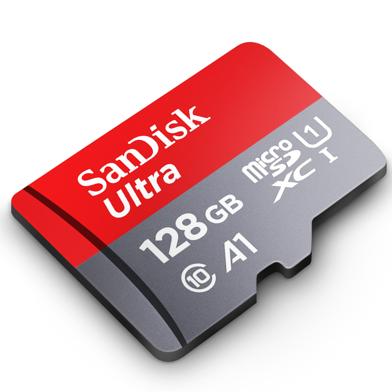 PLUS会员：SanDisk 闪迪 Ultra 至尊高速系列 SDSQUNC Micro-SD存储卡 128GB（UHS-I、U1、