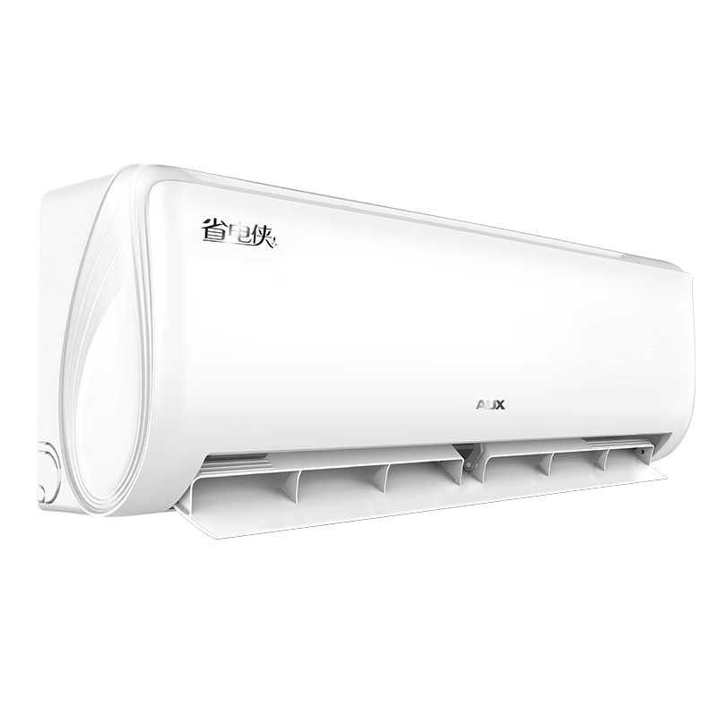 Plus会员：奥克斯（AUX）空调挂机1.5匹 新三级能效 变频冷暖 卧室家用挂壁式