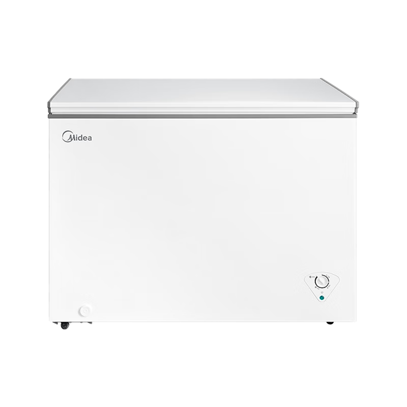 PLUS会员：Midea 美的 301升 商用家用卧式冰柜 冷藏冷冻转换冷柜 BD/BC-301KM(E) 83