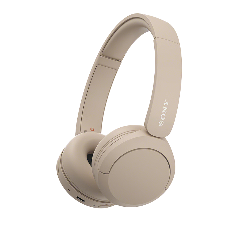 再降价、PLUS会员: SONY 索尼 WH-CH520 舒适高效无线头戴式蓝牙耳机 舒适佩戴 