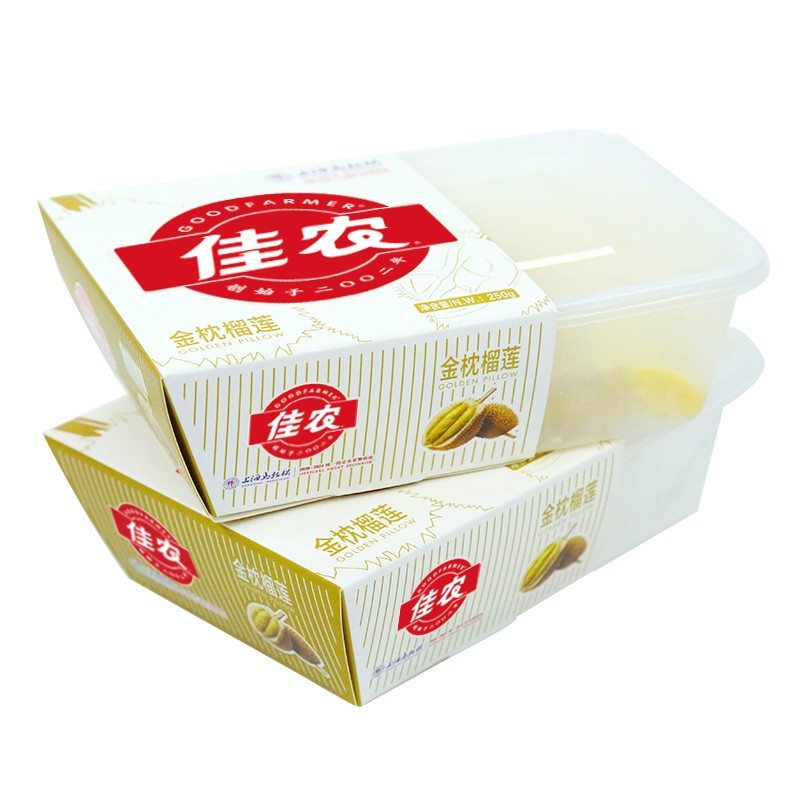 Goodfarmer 佳农 金枕冻榴莲 250g 24.7元（需买5件，需用券）