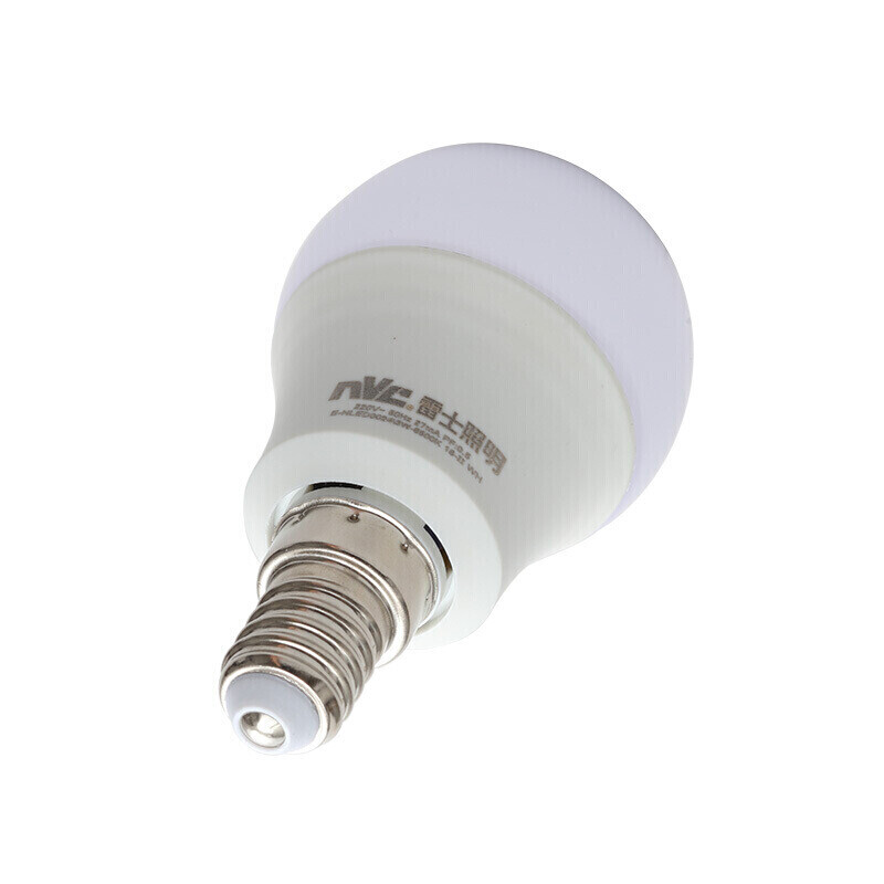 雷士照明 LED球泡灯 E27螺口 5W 正白光 4.74元