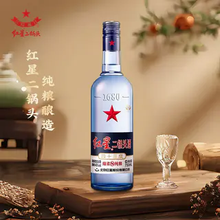红星 二锅头酒 绵柔8纯粮 蓝瓶 43%vol 清香型白酒 750ml*6瓶 整箱装 209元 - 86线报 红星 二锅头酒 绵柔8纯粮 蓝瓶 43%vol 清香型白酒 750ml*6瓶 整箱装 209元 - 86线报