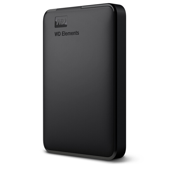 西部数据 Elements 新元素系列 2.5英寸Micro-B便携移动机械硬盘 5TB USB3.0 黑色 999