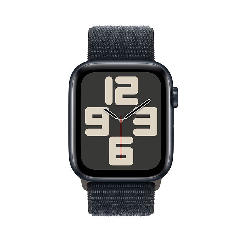 Apple 苹果 Watch SE 2023款 智能手表 GPS版 44mm 午夜色 回环式运动型表带 1849元（