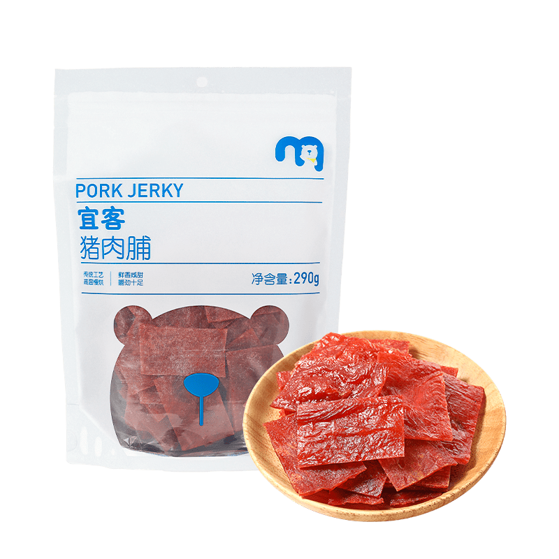 宜客 猪肉脯 290g 19.38元 - 清风线报