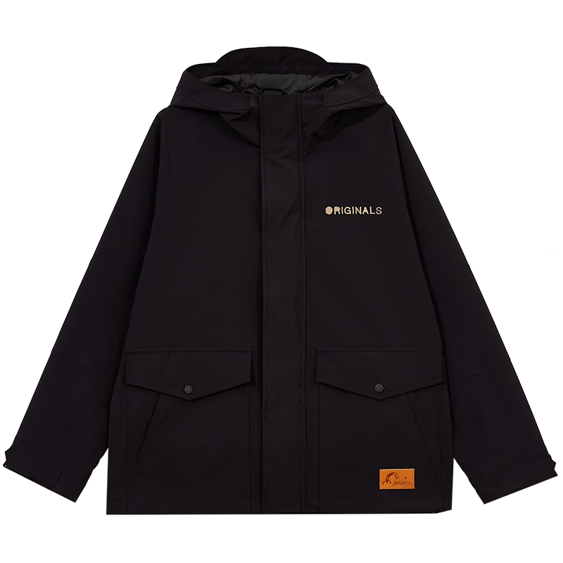 20点开始:JACK&JONES 杰克·琼斯 工装风 字母印花 防泼水夹克 194元包邮(需凑单)
