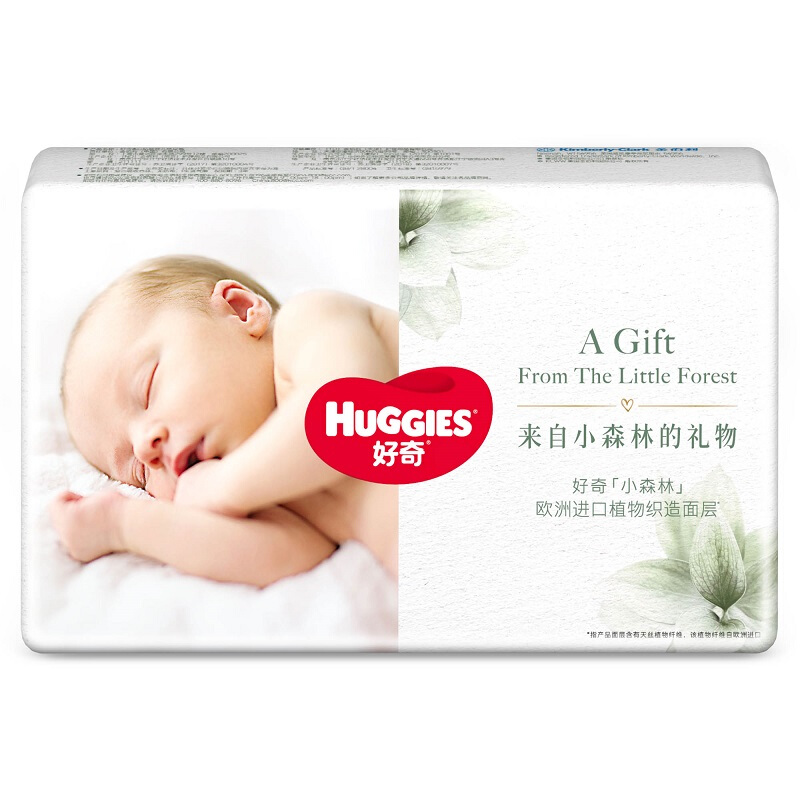 HUGGIES 好奇 心钻装系列 纸尿裤 小森林款 M4片 3.9元