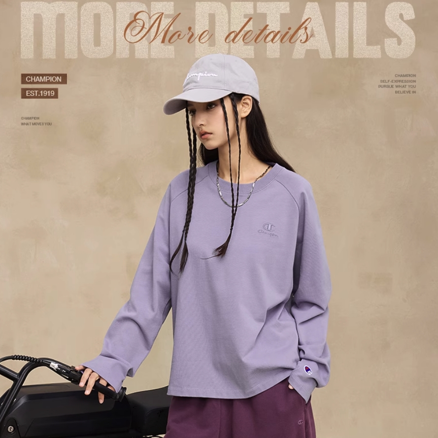 Champion 女士长袖T恤 U5CLTSW009---221.45元（664.35元/3件）