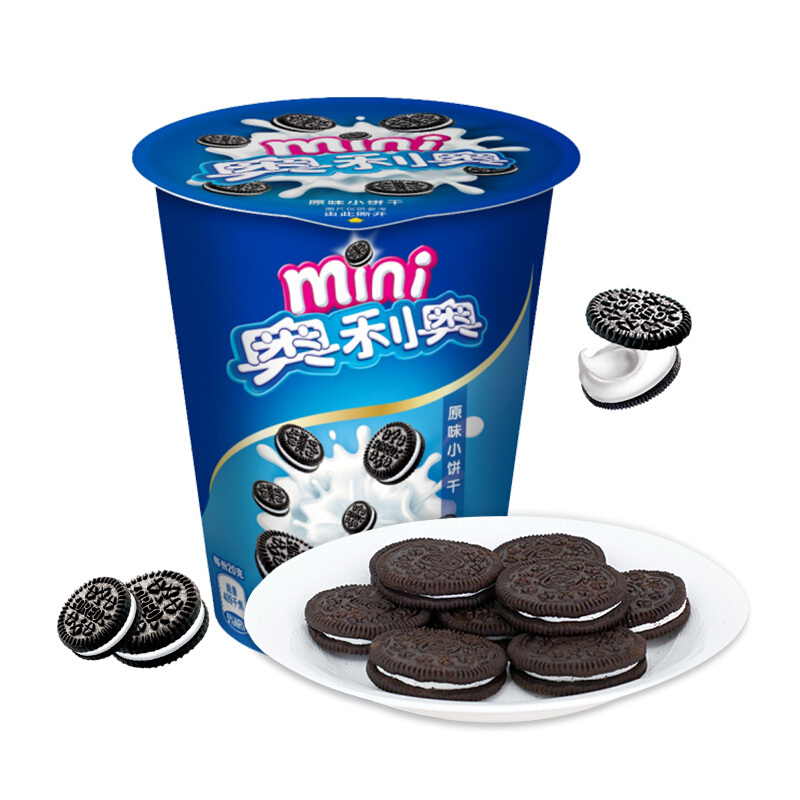 OREO 奥利奥 mini 小饼干 原味 55g 5.9元