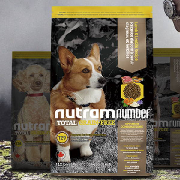 nutram 纽顿 T29羊肉兵豆小型犬全阶段狗粮 6kg（赠 试吃2袋+火腿肠1包） 319.95