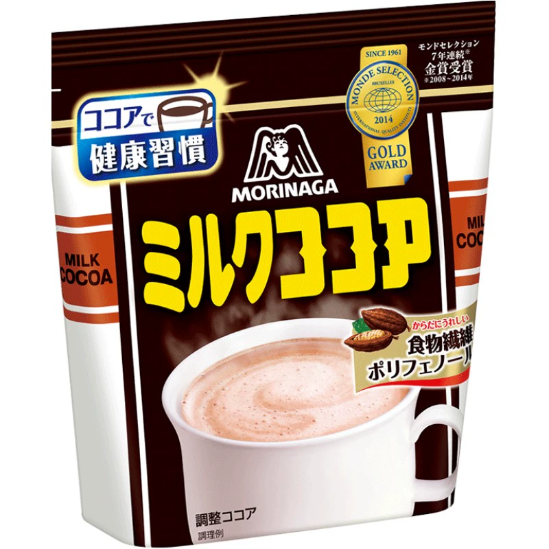 Morinaga 森永 牛奶可可粉热巧克力300g*2袋 ￥29