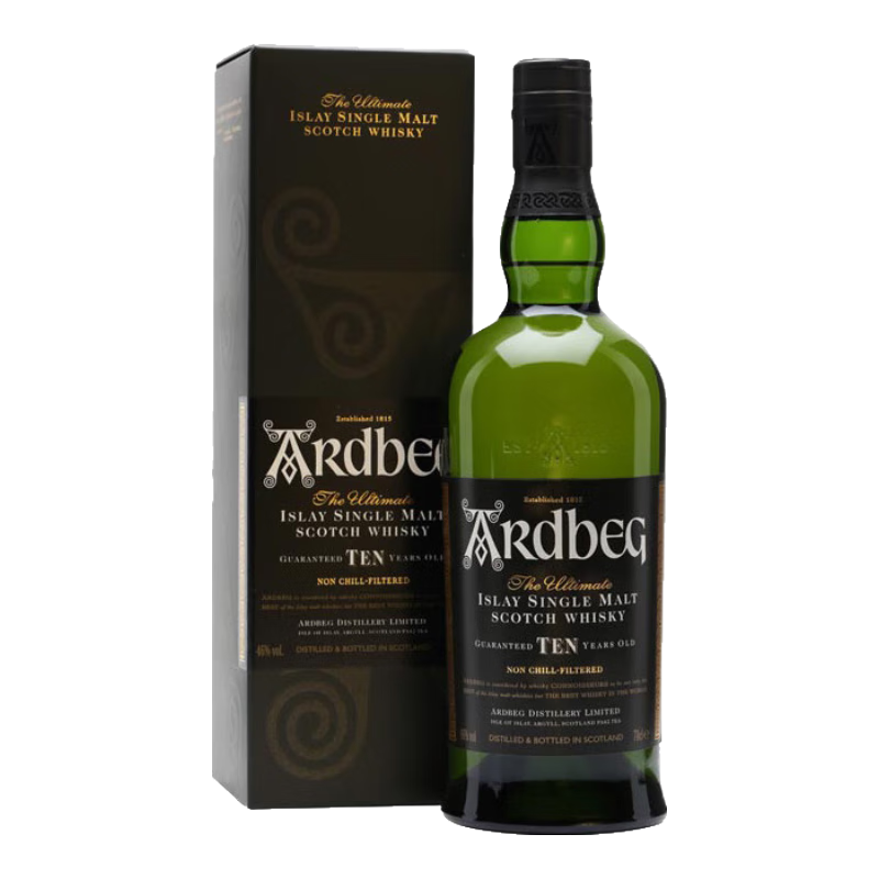 Ardbeg 雅柏 阿贝 10年 单一麦芽 苏格兰威士忌 46﹪vol 700ml 305.91元包邮