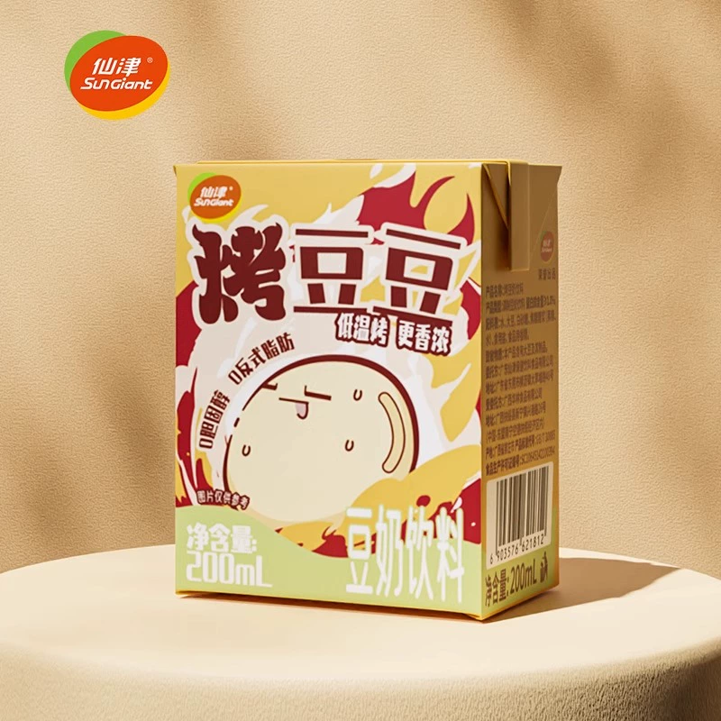 仙津烤豆奶学生早餐奶200ml*12盒 券后13.9元