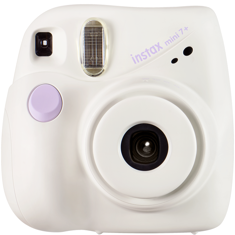UJIFILM 富士 instax立拍立得 一次成像相机 mini7+（mini7c/s升级款）白 399元