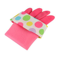 妙潔 厚绒保暖手套 加长型 1双 粉色 8.9元